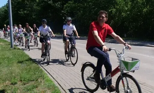 Infrastruktura rowerowa Stalowej Woli zaprezentowana na europejskiej wizycie studyjnej