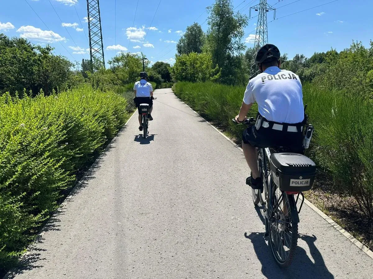Policja i OSP patrolują tereny rekreacyjne w powiecie stalowowolskim