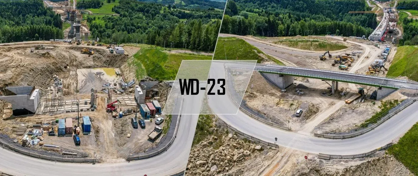 Wiadukt WD-23 na S19 przy węźle Strzyżów–Żarnowa otwarty dla ruchu