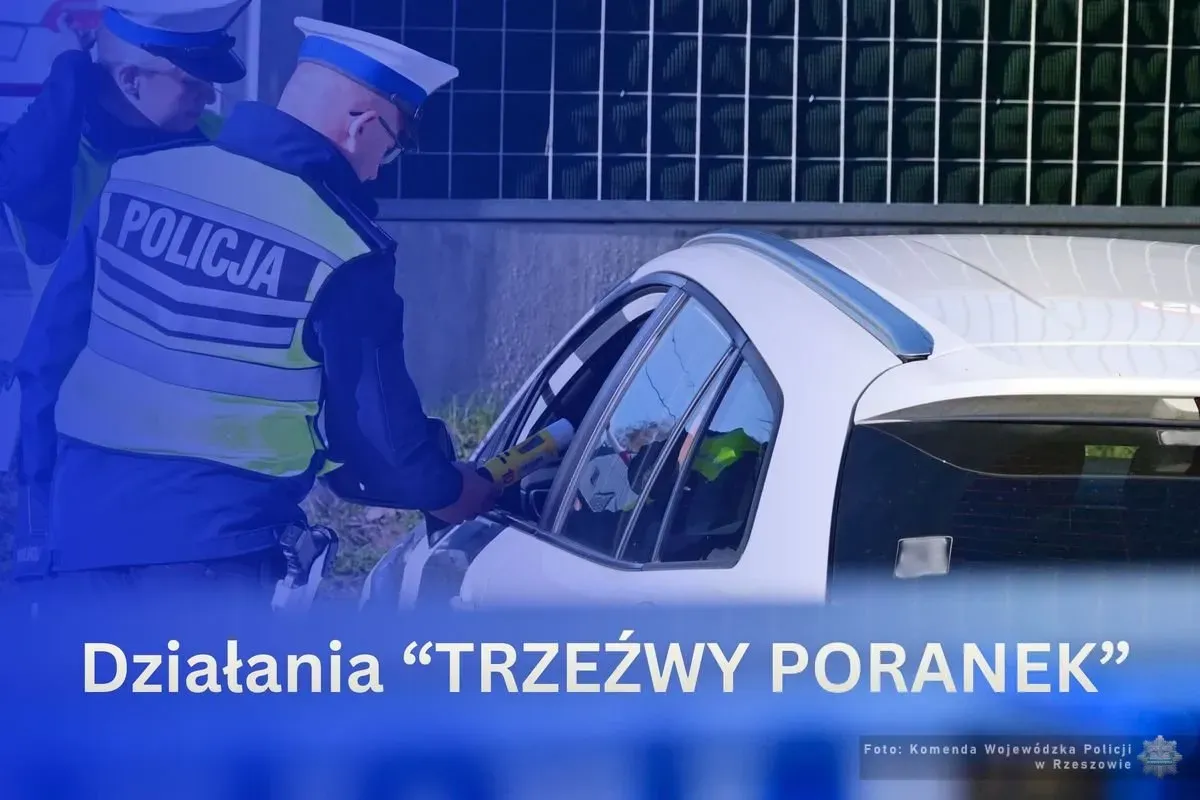 „Trzeźwy poranek" w powiecie: spośród 557 skontrolowanych kierowców dwóch miało alkohol
