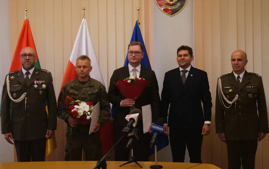 Patenty oficerskie wręczone w stalowowolskim Urzędzie Miasta
