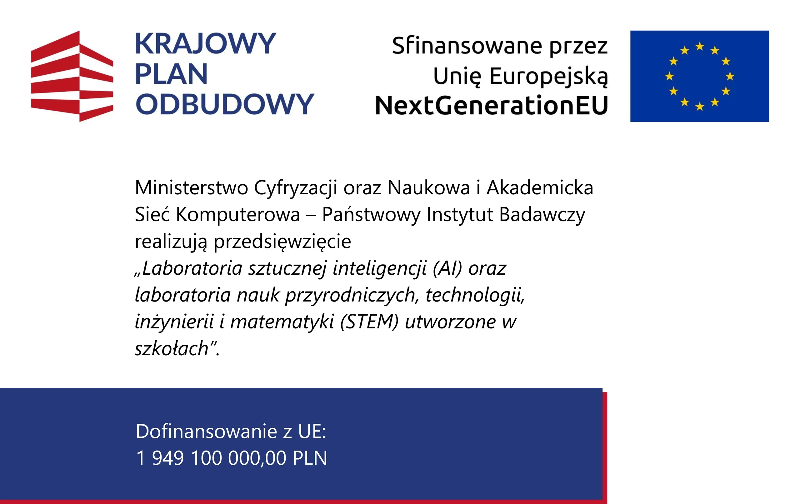 Szkoły Powiatu Stalowowolskiego dostaną 16 pracowni AI i STEAM z KPO