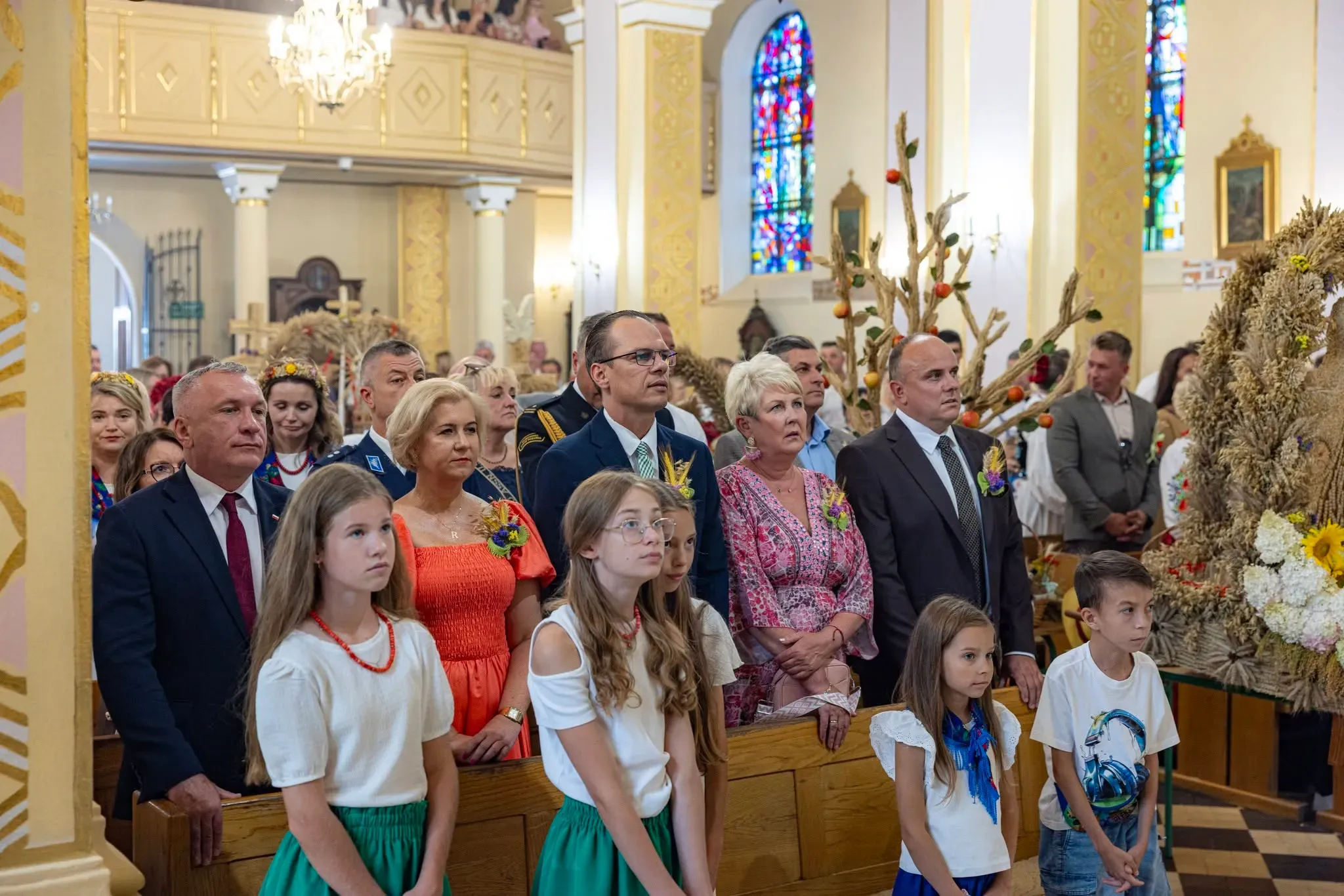 Dożynki Gminy Zaleszany: 12 grup wieńcowych uczciło plony w Turbi