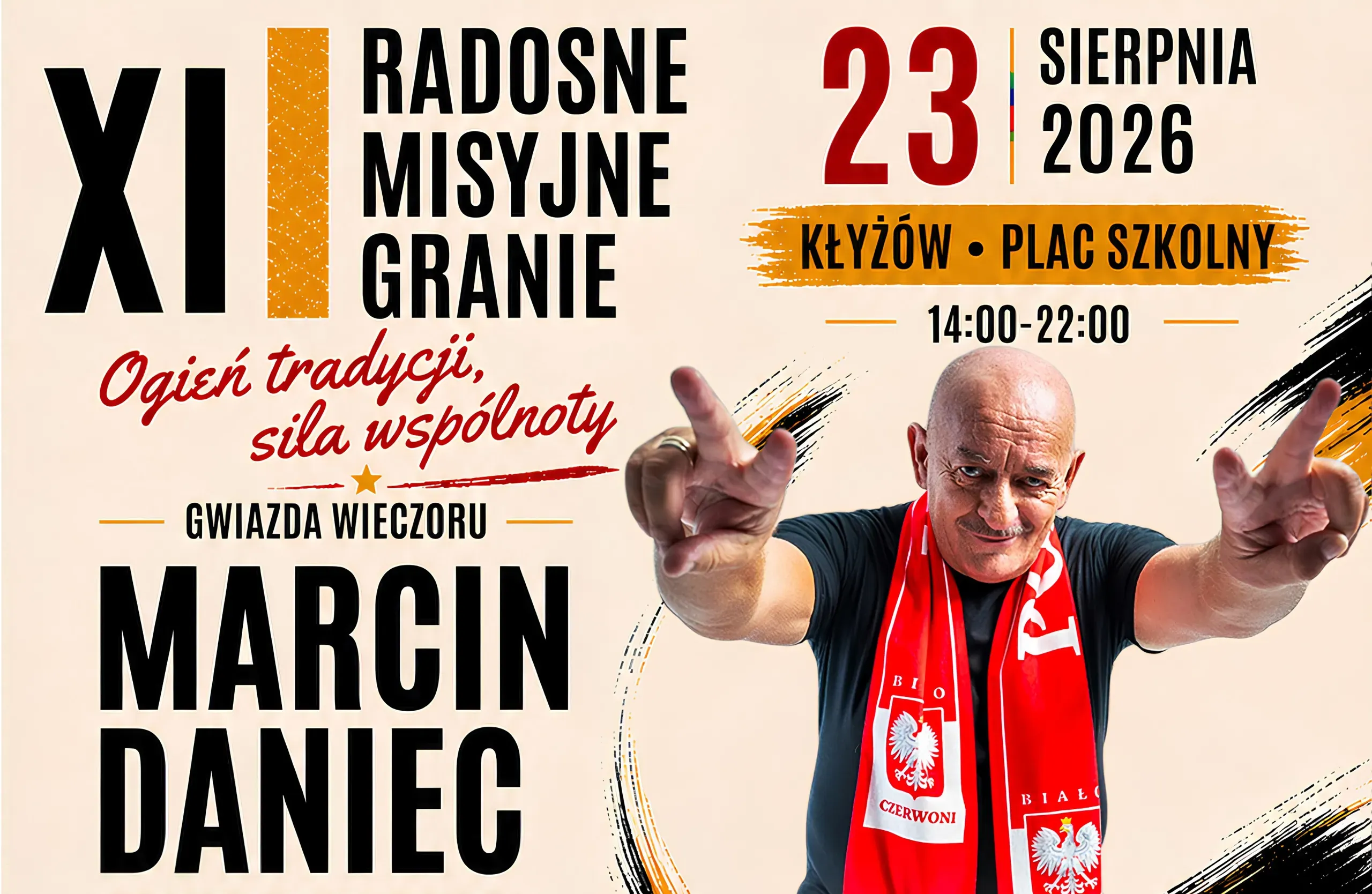 XI Radosne Misyjne Granie w Kłyżowie – 23 sierpnia na placu szkolnym