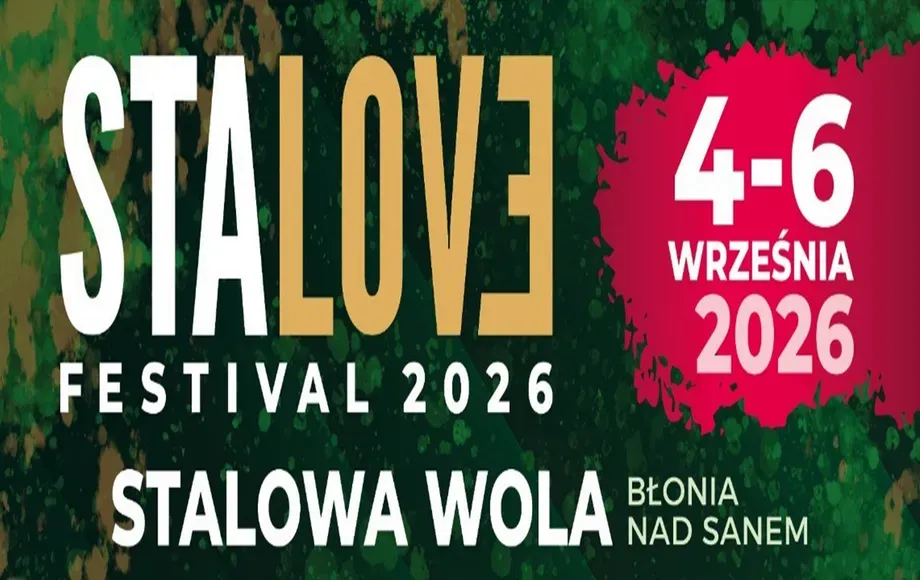 STALOVE FESTIVAL 2026: pełny program trzech dni na Błoniach nad Sanem