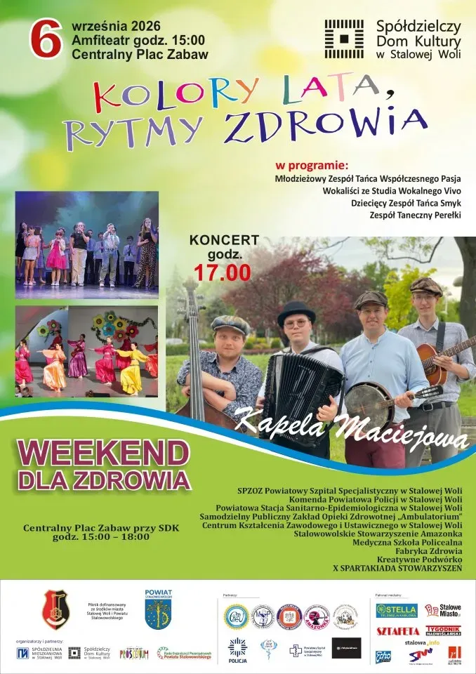 Weekend dla Zdrowia i X Spartakiada Stowarzyszeń – 6 września w Stalowej Woli