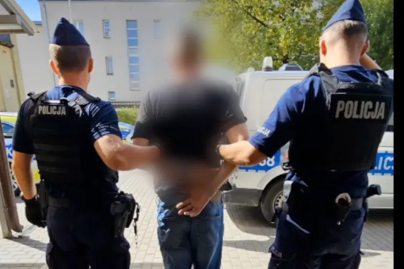 Kradzież rozbójnicza w markecie: 42-latek ze Stalowej Woli tymczasowo aresztowany
