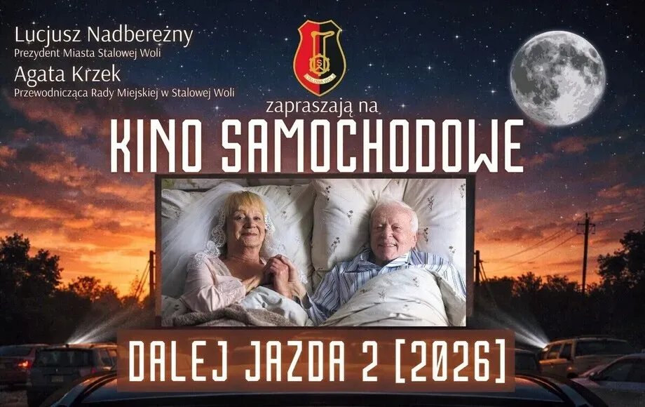 Kino samochodowe w Stalowej Woli: „Dalej jazda! 2" w niedzielę 27 września