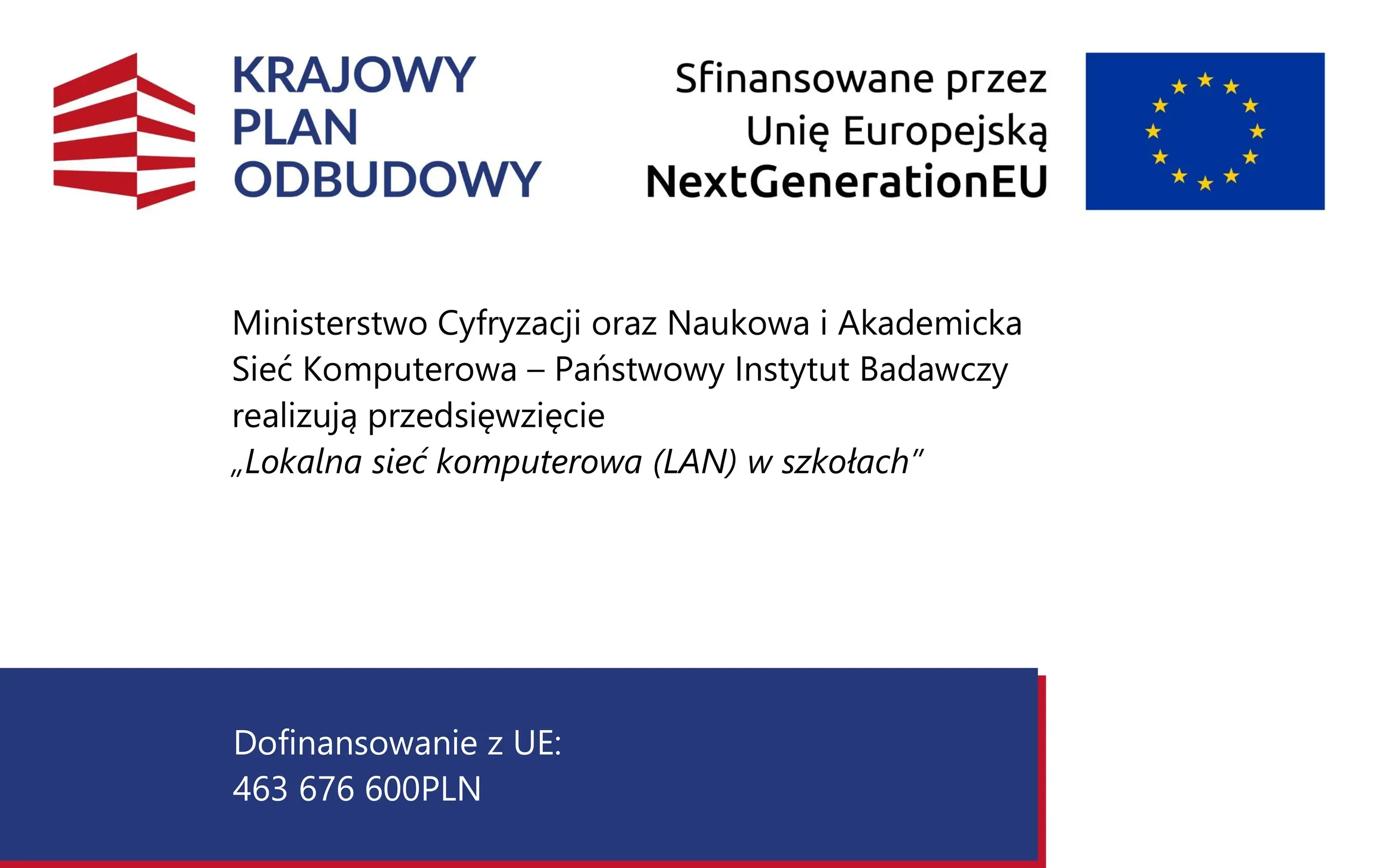Powiat stalowowolski unowocześni sieci LAN w sześciu szkołach z KPO