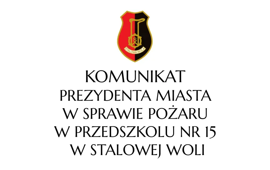 Pożar w Przedszkolu nr 15 w Stalowej Woli: dzieci ewakuowane bez obrażeń
